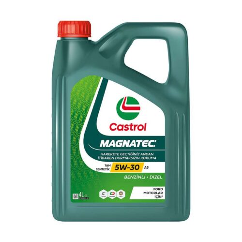 روغن موتور کاسترول مگناتک 5W-30 تمام‌سینتتیک حجم 4 لیتر — مناسب خودروهای چینی