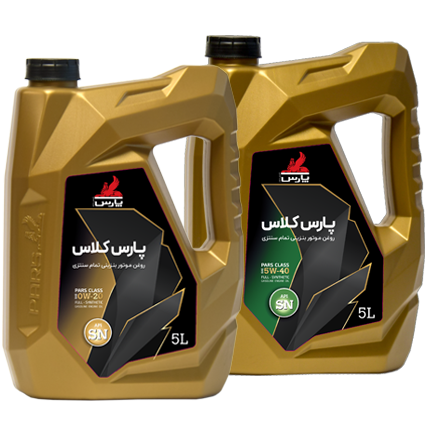 روغن موتور نفت پارس پارس‌کلاس 10W-40 نیمه‌سینتتیک حجم 4 لیتر — مناسب خودروهای چینی