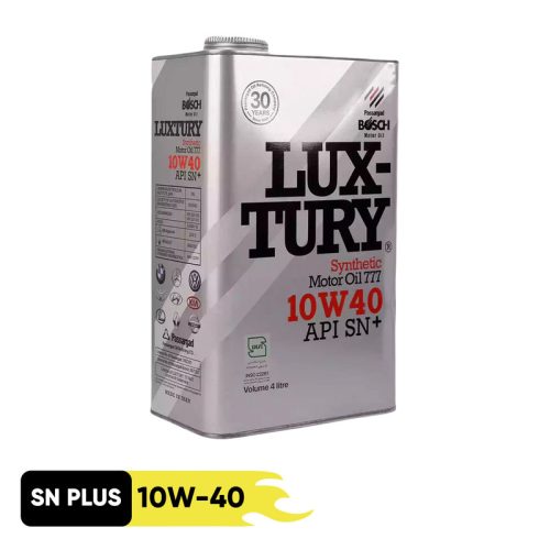 روغن موتور بوش 10W-40 نیمه‌سینتتیک حجم 4 لیتر